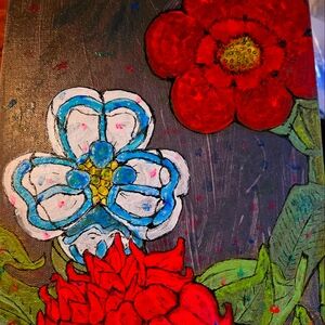 Original painting of flowers